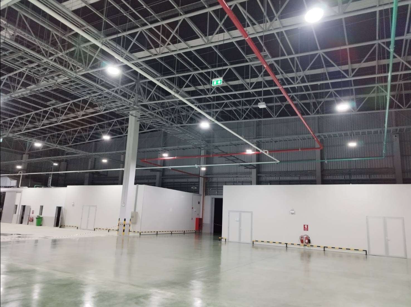 ออกแบบ-ติดตั้งระบบไฟฟ้า แสงสว่างโรงงานใหม่