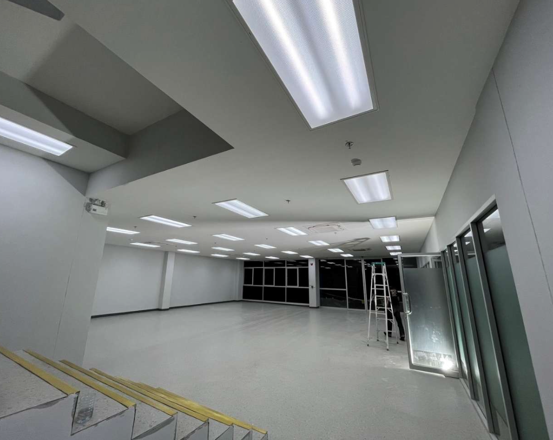 ออกแบบ-ติดตั้งระบบไฟฟ้า แสงสว่างโรงงานใหม่