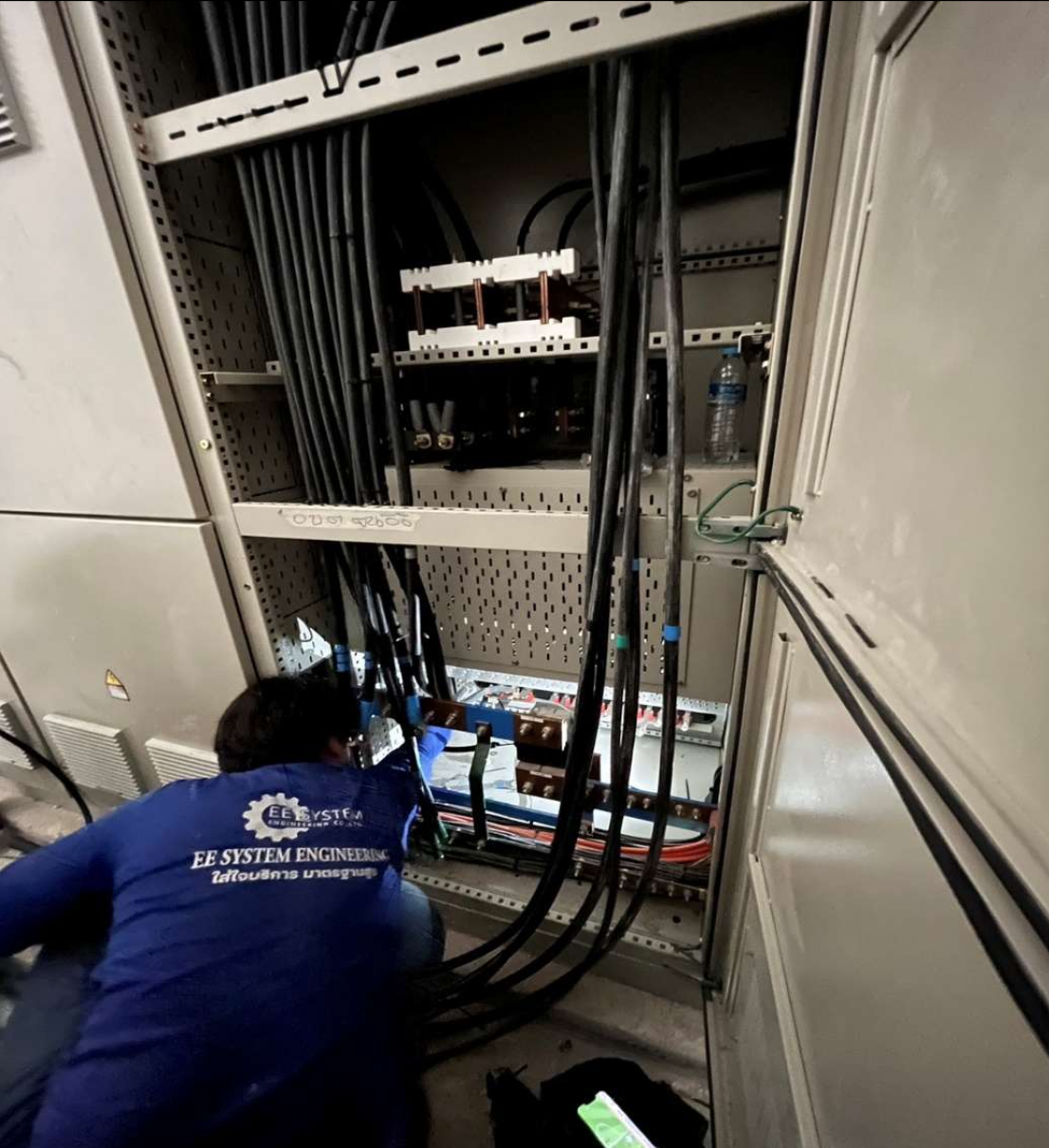 ผลงานติดตั้งระบบไฟฟ้า New อาคารออฟฟิศ