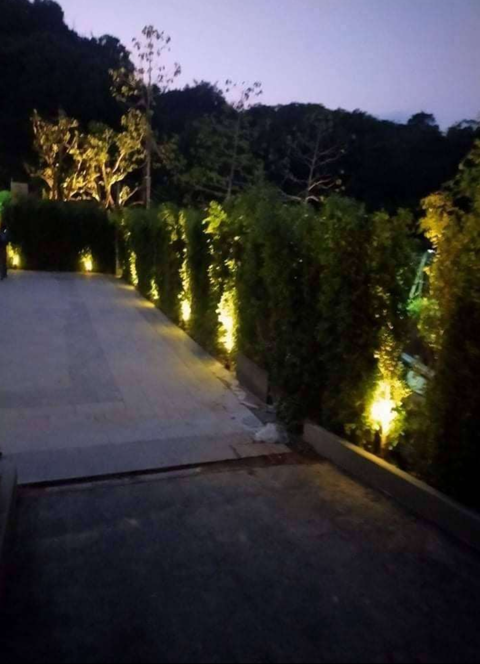 ผลงานติดตั้งระบบแสงสว่างภายนอก