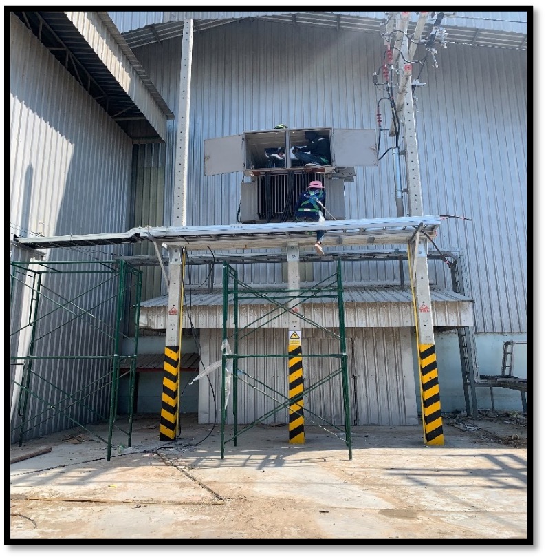 ปรับปรุงระบบไฟฟ้างานรื้อสายเมนไฟฟ้า